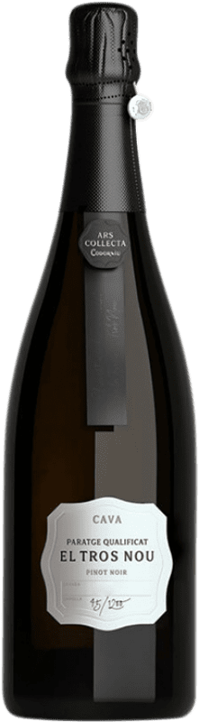 104,95 € Free Shipping | White sparkling Codorníu Finca El Tros Nou Brut Grand Reserve D.O. Cava Catalonia Spain Pinot Black Bottle 75 cl