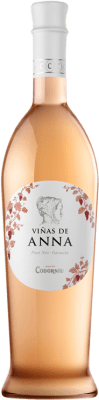 12,95 € Бесплатная доставка | Розовое вино Codorníu Viñas de Anna Flor de Rosa D.O. Catalunya Каталония Испания Pinot Black, Trepat бутылка 75 cl