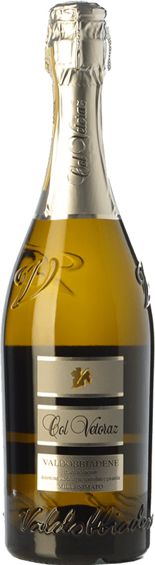 15,95 € 送料無料 | 白スパークリングワイン Col Vetoraz ドライ D.O.C.G. Prosecco di Conegliano-Valdobbiadene トレヴィーゾ イタリア Glera ボトル 75 cl