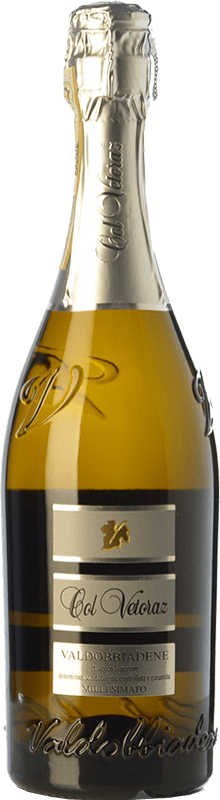 15,95 € Envoi gratuit | Vin Mousseux Blanc Col Vetoraz Seco — Sec D.O.C.G. Prosecco di Conegliano-Valdobbiadene Trévise Italie Glera Bouteille 75 cl