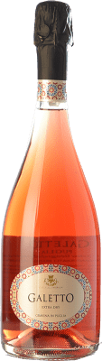 14,95 € Envío gratis | Espumoso rosado Colli della Murgia Galetto Rosé Seco I.G.T. Puglia Puglia Italia Aglianico Botella 75 cl