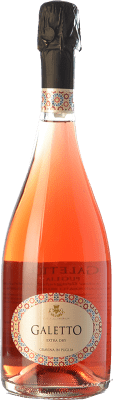 15,95 € Envoi gratuit | Vin Mousseux Rosé Colli della Murgia Galetto Seco — Sec Rosé I.G.T. Puglia Pouilles Italie Aglianico Eco — Biologique 75 cl