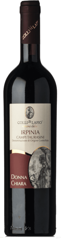 12,95 € Free Shipping | Red wine Colli di Lapio Donna Chiara I.G.T. Irpinia Campi Taurasini Campania Italy Aglianico Bottle 75 cl