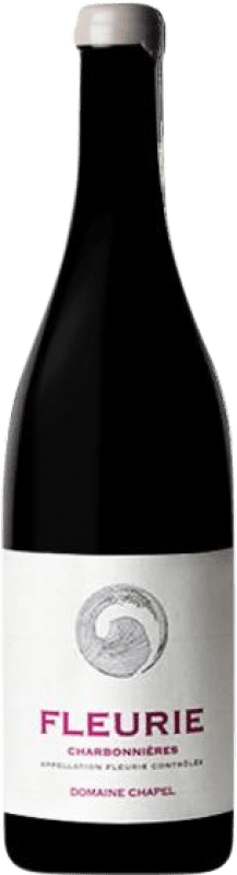 32,95 € Бесплатная доставка | Красное вино Domaine Chapel Charbonnieres A.O.C. Fleurie Beaujolais Франция Gamay бутылка 75 cl