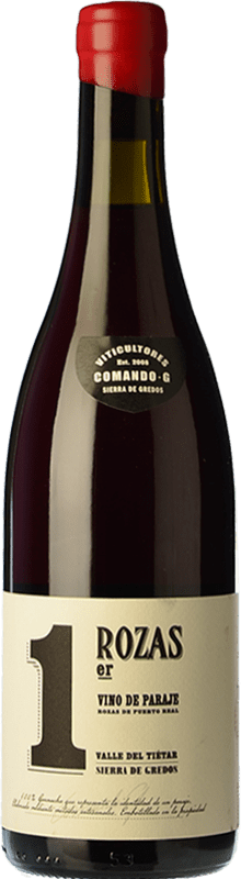 54,95 € Kostenloser Versand | Rotwein Comando G Rozas 1er Alterung D.O. Vinos de Madrid Gemeinschaft von Madrid Spanien Grenache Flasche 75 cl
