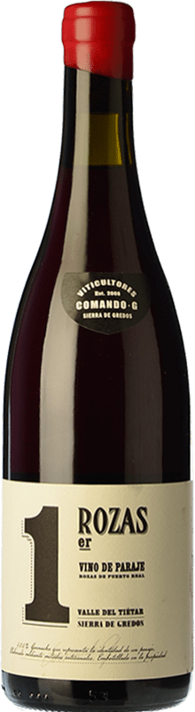 65,95 € 免费送货 | 红酒 Comando G Rozas 1er 岁 D.O. Vinos de Madrid 马德里社区 西班牙 Grenache 瓶子 75 cl