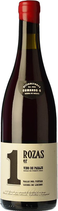 99,95 € 免费送货 | 红葡萄酒 Comando G Rozas 1er Crianza — 陈酿 D.O. Vinos de Madrid 马德里社区 西班牙 Garnacha — 歌海娜 75 cl