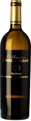 21,95 € Бесплатная доставка | Белое вино Condes de Albarei Carballo Galego Crianza — Крианса D.O. Rías Baixas Галисия Испания Albariño — Альбариньо 75 cl