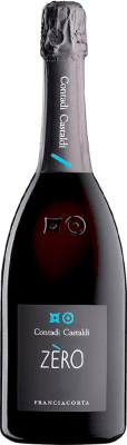 46,95 € 免费送货 | 白起泡酒 Contadi Castaldi Zero D.O.C.G. Franciacorta 伦巴第 意大利 Pinot Noir — 黑皮诺, Chardonnay — 莎当妮 75 cl