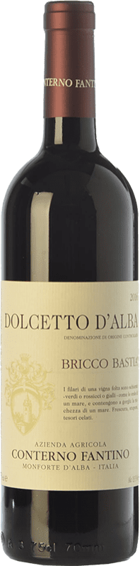 14,95 € Envio grátis | Vinho Tinto Conterno Fantino Bricco Bastia D.O.C.G. Dolcetto d'Alba Piemonte Itália Dolcetto 75 cl