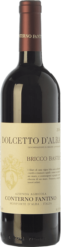 14,95 € Envio grátis | Vinho tinto Conterno Fantino Bricco Bastia D.O.C.G. Dolcetto d'Alba Piemonte Itália Dolcetto Garrafa 75 cl