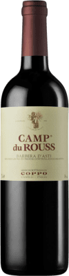 21,95 € Kostenloser Versand | Rotwein Coppo Camp du Rouss D.O.C. Barbera d'Asti Piemont Italien Barbera Flasche 75 cl