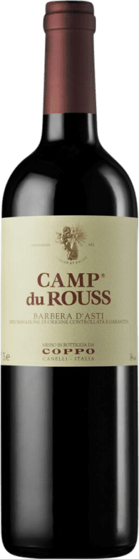 21,95 € Free Shipping | Red wine Coppo Camp du Rouss D.O.C. Barbera d'Asti Piemonte Italy Barbera Bottle 75 cl