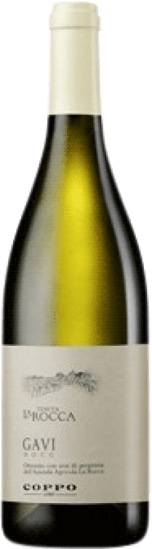 22,95 € 免费送货 | 白酒 Coppo La Rocca D.O.C.G. Cortese di Gavi 皮埃蒙特 意大利 Cortese 瓶子 75 cl