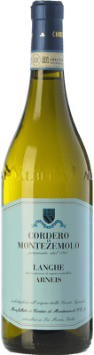 23,95 € Envío gratis | Vino blanco Cordero di Montezemolo D.O.C. Langhe Piemonte Italia Arneis Botella 75 cl