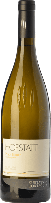 16,95 € Бесплатная доставка | Белое вино Cortaccia Hofstatt D.O.C. Alto Adige Трентино-Альто-Адидже Италия Pinot Blanc — Пино Блан Бутылка 75 cl