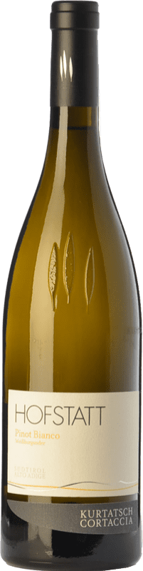 16,95 € Kostenloser Versand | Weißwein Cortaccia Hofstatt Pinot Bianco D.O.C. Alto Adige Trentino-Südtirol Italien Weißburgunder Flasche 75 cl