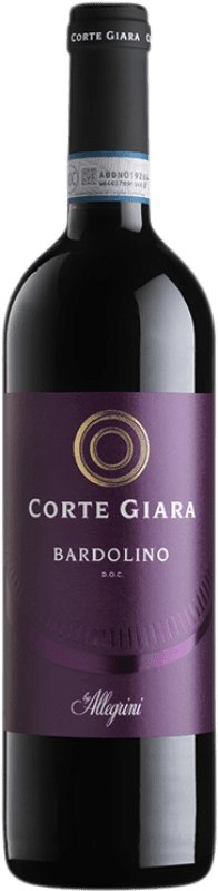 13,95 € Бесплатная доставка | Красное вино Corte Giara D.O.C. Bardolino Венето Италия Corvina — Корвина, Rondinella — Рондинелла, Molinara — Молинара Бутылка 75 cl