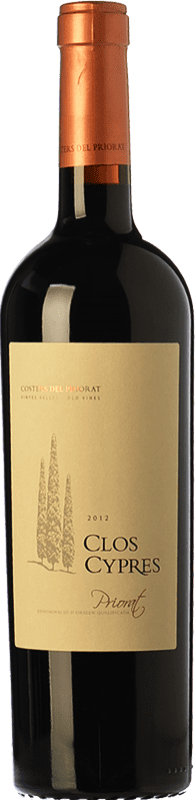 37,95 € Free Shipping | Red wine Costers del Priorat Clos Cypres Crianza D.O.Ca. Priorat Catalonia Spain Carignan Bottle 75 cl