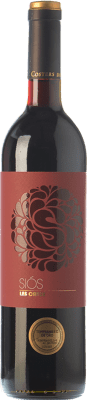 12,95 € Spedizione Gratuita | Vino Rosso Costers del Sió Siós Les Creus D.O. Costers del Segre Catalogna Spagna Tempranillo, Garnacha — Grenache Bottiglia 75 cl
