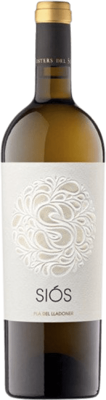 12,95 € Бесплатная доставка | Белое вино Costers del Sió Siós Pla de Lledoner D.O. Costers del Segre Каталония Испания Viognier, Chardonnay бутылка 75 cl