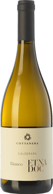 27,95 € Бесплатная доставка | Белое вино Cottanera Bianco Contrada Calderara D.O.C. Etna Сицилия Италия Carricante бутылка 75 cl