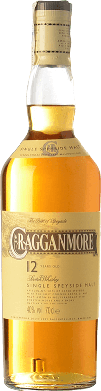 51,95 € Spedizione Gratuita | Whisky Single Malt Cragganmore Speyside Regno Unito 12 Anni 70 cl