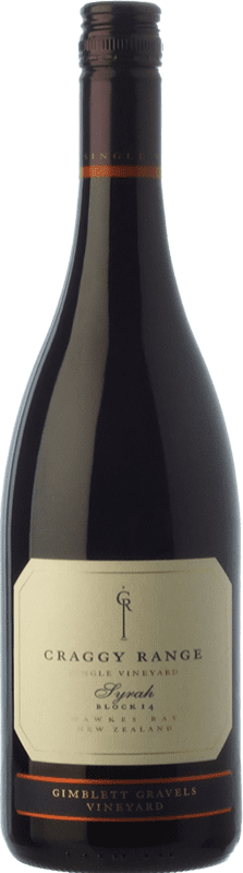56,95 € Бесплатная доставка | Красное вино Craggy Range Block 14 старения I.G. Hawkes Bay Hawke's Bay Новая Зеландия Syrah бутылка 75 cl