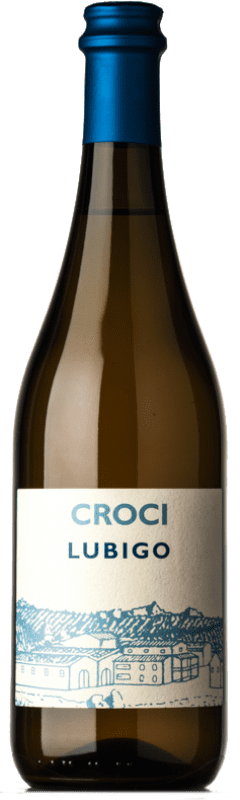 14,95 € Envío gratis | Vino Blanco Croci Lubigo D.O.C. Colli Piacentini Emilia-Romagna Italia Ortrugo 75 cl