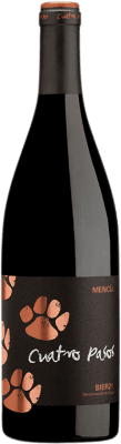 10,95 € Free Shipping | Red wine Cuatro Pasos Young D.O. Bierzo Castilla y León Spain Mencía Bottle 75 cl