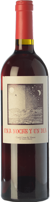 15,95 € 免费送货 | 红酒 Curii Una Noche y Un Día 年轻的 D.O. Alicante 巴伦西亚社区 西班牙 Grenache 瓶子 75 cl