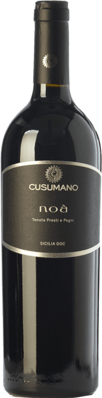 27,95 € Free Shipping | Red wine Cusumano Noà I.G.T. Terre Siciliane Sicily Italy Merlot, Cabernet Sauvignon, Nero d'Avola Bottle 75 cl