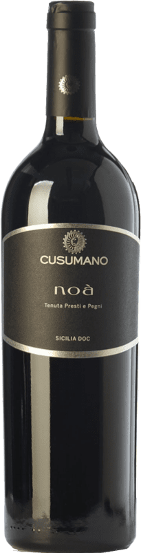 32,95 € Spedizione Gratuita | Vino Rosso Cusumano Noà I.G.T. Terre Siciliane Sicilia Italia Merlot, Cabernet Sauvignon, Nero d'Avola 75 cl