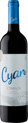 15,95 € Бесплатная доставка | Красное вино Cyan старения D.O. Toro Кастилия-Леон Испания Tinta de Toro бутылка 75 cl