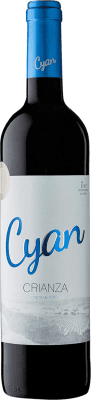 14,95 € Envoi gratuit | Vin Rouge Cyan Crianza D.O. Toro Castille et Leon Espagne Tinta de Toro 75 cl