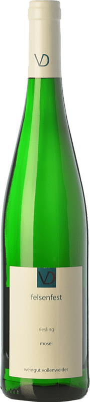 17,95 € Envio grátis | Vinho Branco Vollenweider Felsenfest Q.b.A. Mosel Rheinland-Pfälz Alemanha Riesling 75 cl