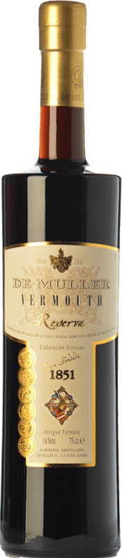 17,95 € Kostenloser Versand | Wermut De Muller Reserve — Gereift Katalonien Spanien Flasche 75 cl