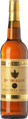 10,95 € Spedizione Gratuita | Vino dolce De Muller Moscatel Añejo D.O.Ca. Priorat Catalogna Spagna Moscato d'Alessandria Bottiglia 75 cl