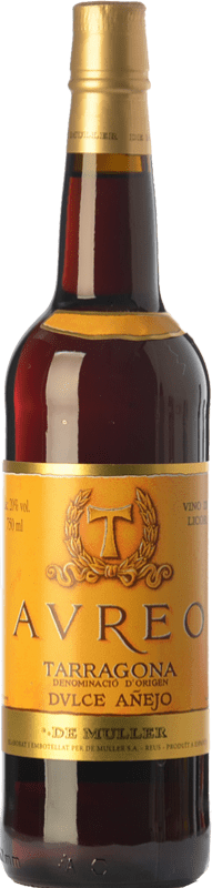 25,95 € Spedizione Gratuita | Vino dolce De Muller Aureo Añejo D.O. Tarragona Catalogna Spagna Grenache, Grenache Bianca Bottiglia 75 cl