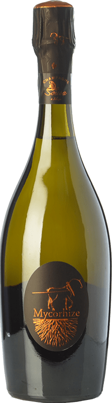 129,95 € Kostenloser Versand | Weißer Sekt De Sousa Cuvée Mycorhize Grand Cru Extra Brut A.O.C. Champagne Champagner Frankreich Chardonnay Flasche 75 cl