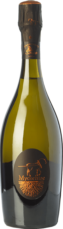 124,95 € Kostenloser Versand | Weißer Sekt De Sousa Mycorhize Extra Brut Grand Cru Grosse Lage, Cuvée A.O.C. Champagne Champagner Frankreich Chardonnay Flasche 75 cl