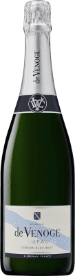 59,95 € Envío gratis | Espumoso blanco De Venoge Cordon Bleu Millésimé Brut Gran Reserva A.O.C. Champagne Champagne Francia Pinot Negro, Chardonnay, Pinot Meunier Botella 75 cl