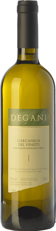 10,95 € Envio grátis | Vinho Branco Degani I.G.T. Veneto Vêneto Itália Garganega 75 cl