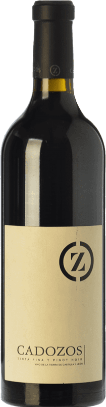 18,95 € Free Shipping | Red wine Dehesa de Cadozos Young I.G.P. Vino de la Tierra de Castilla y León Castilla y León Spain Tempranillo, Pinot Black Bottle 75 cl
