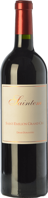 16,95 € Free Shipping | Red wine Denis Durantou Saintem Aged A.O.C. Saint-Émilion Grand Cru Bordeaux France Merlot Bottle 75 cl