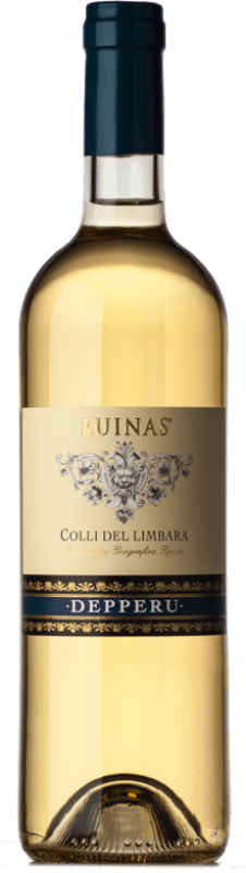 24,95 € Бесплатная доставка | Белое вино Depperu Ruinas I.G.T. Colli del Limbara Sardegna Италия Vermentino бутылка 75 cl