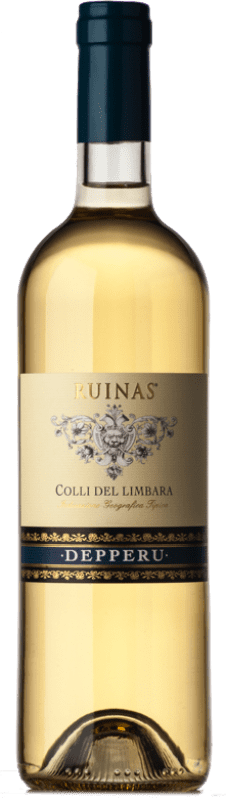 24,95 € Spedizione Gratuita | Vino Bianco Depperu Ruinas I.G.T. Colli del Limbara sardegna Italia Vermentino 75 cl