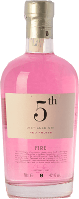 27,95 € Envio grátis | Gin Destil·leries del Maresme Gin 5th Fire Red Fruits Espanha Garrafa 70 cl