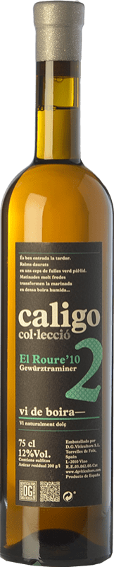 59,95 € Бесплатная доставка | Сладкое вино DG Caligo Col·lecció 2 Gw El Roure D.O. Penedès Каталония Испания Gewürztraminer бутылка 75 cl
