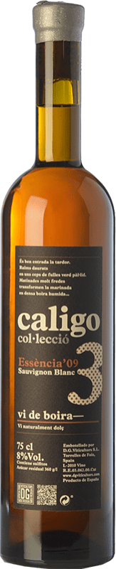 59,95 € Kostenloser Versand | Süßer Wein DG Caligo Col·lecció 3 Sb Essència D.O. Penedès Katalonien Spanien Sauvignon Weiß Flasche 75 cl